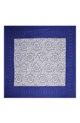 VKMarotia Queen Size Jaipuri Traditional Cotton Double Bedsheets Bedspread Bed Cover with 2 Pillow Covers (Blue) 1