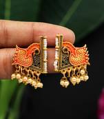 Orange danglers-drops