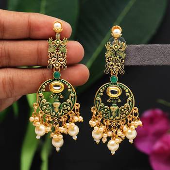 Green danglers-drops 2