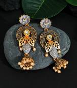 Grey jhumkas