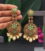 Green danglers-drops