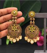 Green danglers-drops