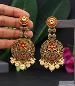 Orange danglers-drops