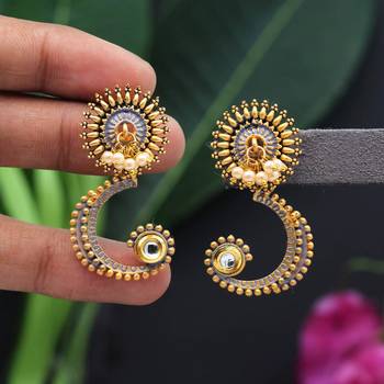 Grey danglers-drops 1