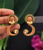 Orange danglers-drops