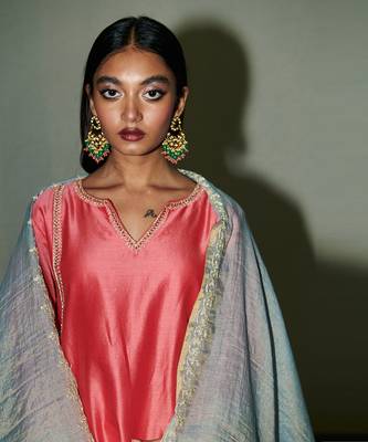 Mehran Set - Coral 7