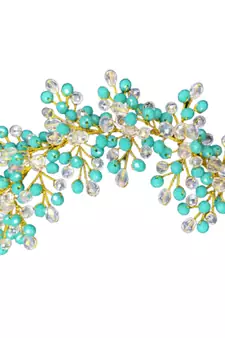 Multicolor crystal hair-accessories