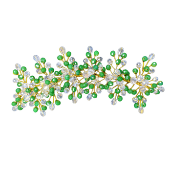 Green crystal hair-accessories 1