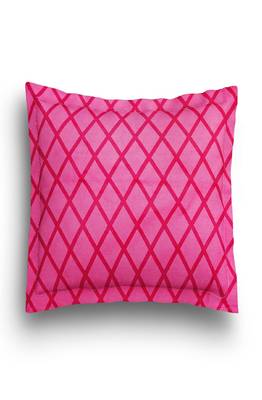 SEJ by Nisha Gupta Floral Pink Cotton Double Bedsheet Set 3