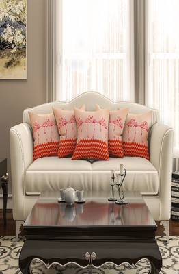 SEJ by Nisha Gupta Abstract Premium 16 by 16 cushion covers (Set of 5) 1