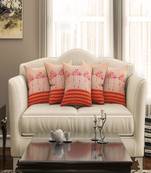 SEJ by Nisha Gupta Abstract Premium 16 by 16 cushion covers (Set of 5)