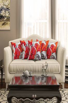 SEJ by Nisha Gupta Floral Premium 16 by 16 cushion covers (Set of 5) 1
