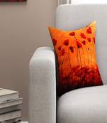 SEJ by Nisha Gupta Floral Premium 16 by 16 cushion cover