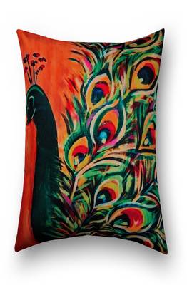 SEJ by Nisha Gupta Abstract Premium 16 by 16 cushion covers (Set of 2) 3