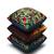 SEJ by Nisha Gupta Abstract Premium 16 by 16 cushion covers (Set of 3)