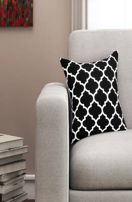 SEJ by Nisha Gupta Geometric Premium 16 by 16 cushion cover 1