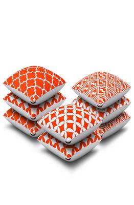 SEJ by Nisha Gupta Geometric Premium 16 by 16 cushion covers (Set of 8) 2