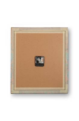 SEJ by Nisha Gupta Floral Brown Framed  Analogue Wall clock 2