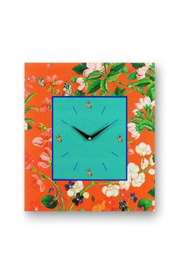 SEJ by Nisha Gupta Set of 3 ( Framed Analogue Wall clock with coordinated Wall Art ) 2
