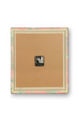 SEJ by Nisha Gupta Set of 3 ( Framed Analogue Wall clock with coordinated Wall Art ) 3