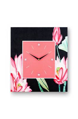 SEJ by Nisha Gupta Set of 3 ( Framed Analogue Wall clock with coordinated Wall Art ) 2