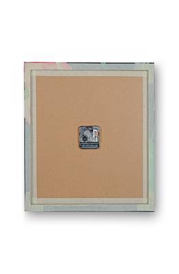SEJ by Nisha Gupta Set of 3 ( Framed Analogue Wall clock with coordinated Wall Art ) 3