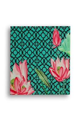 SEJ by Nisha Gupta Set of 3 ( Framed Analogue Wall clock with coordinated Wall Art ) 5