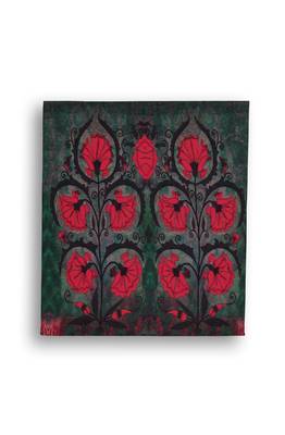 SEJ by Nisha Gupta Set of 3 ( Framed Analogue Wall clock with coordinated Wall Art ) 4