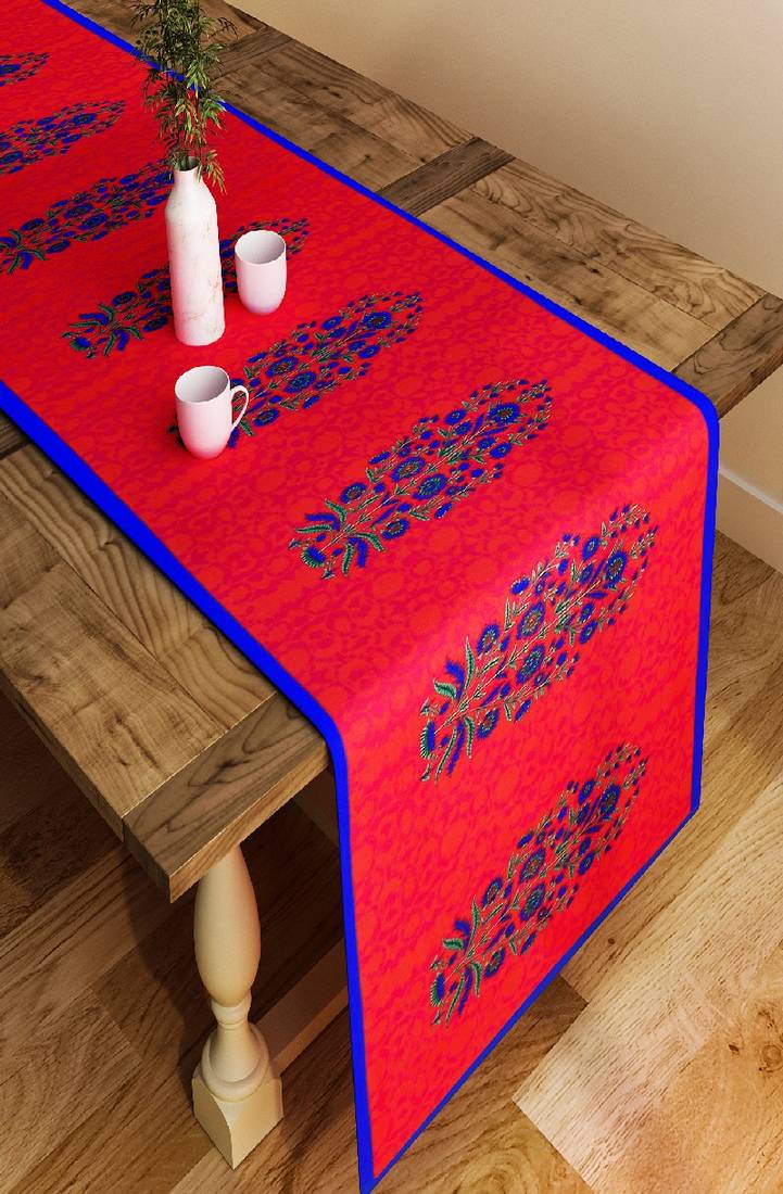 SEJ by Nisha Gupta Abstract Red Table Runner SEJ by Nisha Gupta 3926740