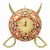 Rajasthani Real Brass Sword Armour Wall Clock