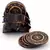 Elephant Design Wooden Tea Coaster Handicraft