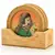 Gemstone Painting Wooden Tea Coasters Gift