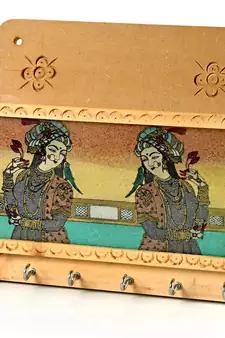 Gemstone Painting Magazine Keychain Holder