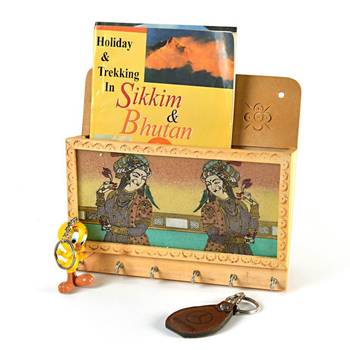 Gemstone Painting Magazine Keychain Holder 2