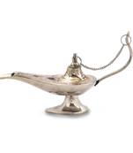 White Metal Traditional Chirag Handicraft Gift