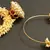 Beautiful Handmade Gold Plated Kemp Hoop Jhumka