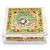 White Metal Pure Meenakari Work Dry Fruit Box