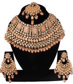 Beige cubic zirconia necklaces