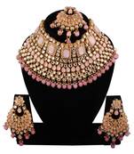 Pink cubic zirconia necklaces