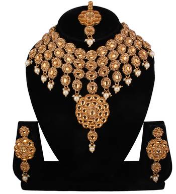 Brown cubic zirconia necklaces 1