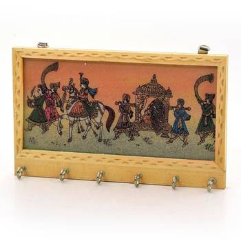 Gemstone Painting 6 Key Hanger Handicraft Gift 1