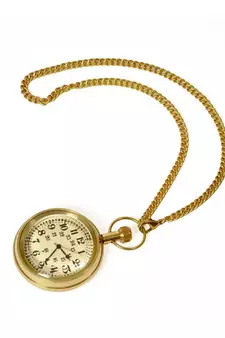 Antique Design Usable Real Brass Gandhi Watch