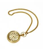 Antique Design Usable Real Brass Gandhi Watch