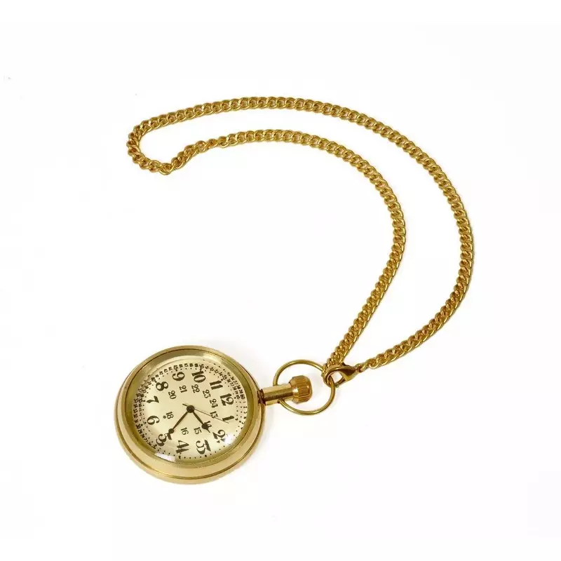 Antique Design Usable Real Brass Gandhi Watch