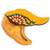 Meenakari Shankh Shape Shubh Labh Container