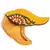Meenakari Shankh Shape Shubh Labh Container