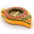 Unique Kundan Meenakari Mango Design Container