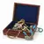 Gemstone Meera Painting Wooden Jewelry Box