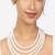 Multi-Strand White Pearl Necklace