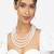 Multi-Strand White Pearl Necklace